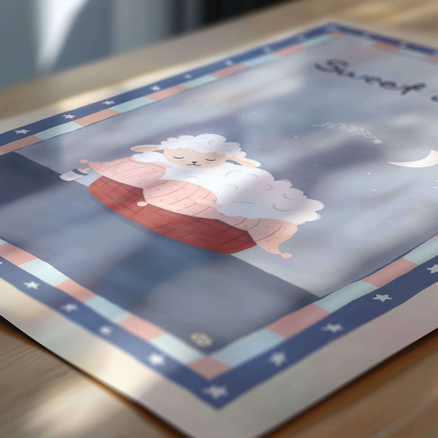 Sweet Dreams - Baby Room Art Print