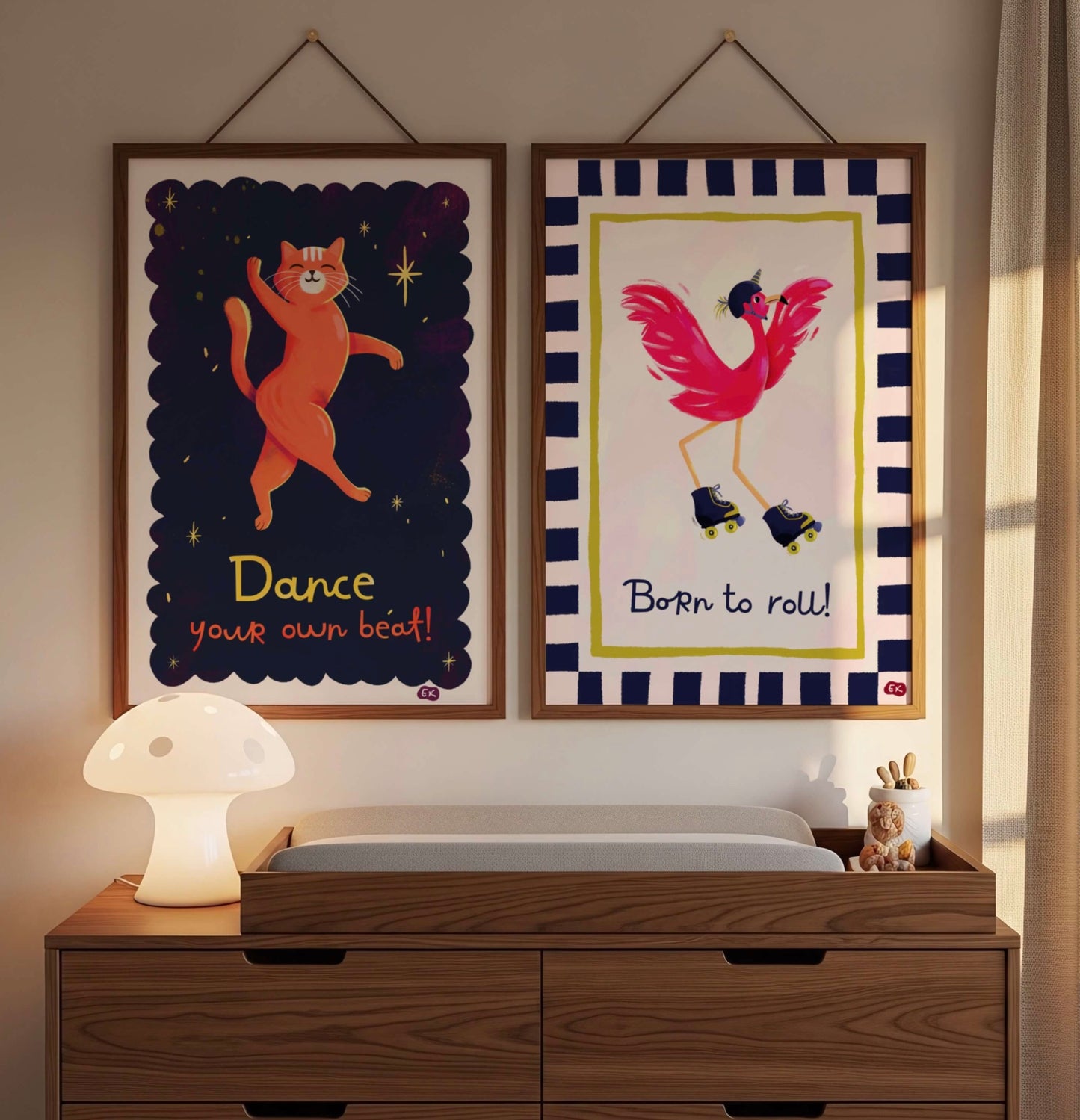 Dance Your Own Beat! - Cat Art Print